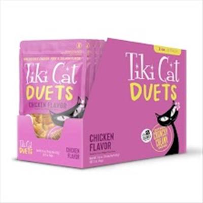 Tiki Pet Cat Duets Treats, Chicken, 2oz. 8 Pack
