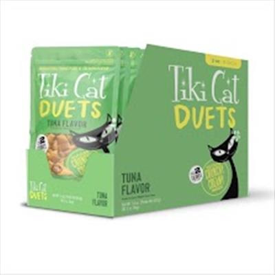 Tiki Pet Cat Duets Treats, Tuna, 2oz. 8 Pack
