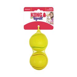 KONG Squeezz Tennis Ball Dog Toy 1ea/MD