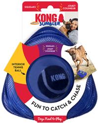 KONG Jumbler Flinger Dog Toy Assorted 1ea/SM/MD