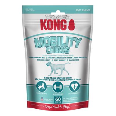 KONG Mobilty Soft Chews Dog Treats 1ea/60Pc