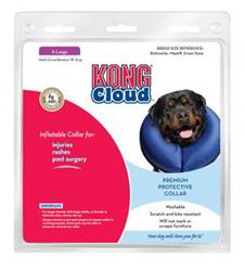 KONG Inflatable E-Collar Blue 1ea/XL