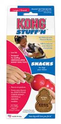 KONG Stuff'N Snacks Dog Treats Peanut Butter 1ea/LG, 12 oz