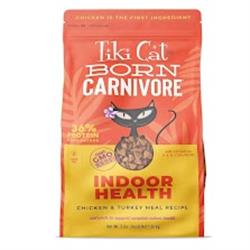 Tiki Pet Cat Born Carnivore Indoor Chicken & Turkey 3Lb