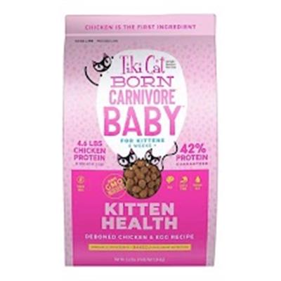 Tiki Pet Cat Born Carnivore Kitten Chicken & Egg 5.6Lb
