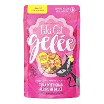 Tiki Pet Cat Gelee Tuna & Crab 2.8oz. (Case of 12)