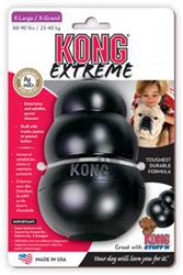 KONG Extreme Dog Toy Black 1ea/XL
