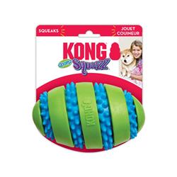 KONG Squeezz Goomz Football Dog Toy 1ea/LG