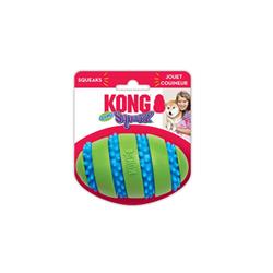 KONG Squeezz Goomz Football Dog Toy 1ea/MD