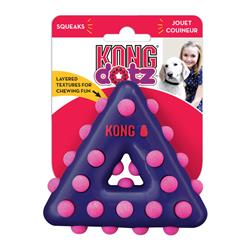 KONG Dotz Triangle Dog Toy 1ea/LG