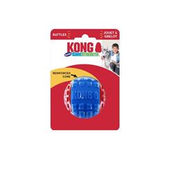 KONG CoreStrength Rattlez Dog Toy Ball 1ea/MD