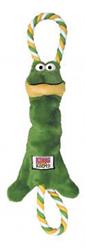KONG Tugger Knots Frog Dog Toy Green 1ea/MD/LG