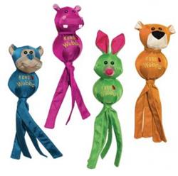 KONG Wubba Ballastic Friends Dog Toy Assorted 1ea/LG