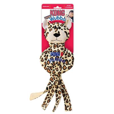 KONG Wubba No Stuff Dog Toy Cheetah 1ea/LG