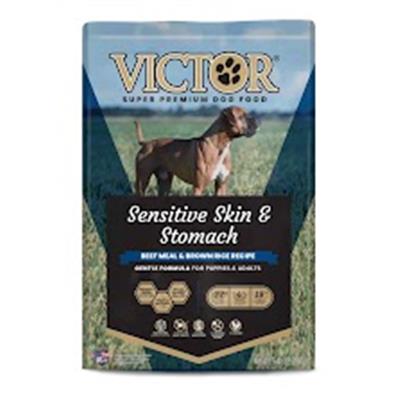 Victor Super Premium Dog Food Sensitive Skin & Stomach Beef & Brown Rice, 1ea/5 lb