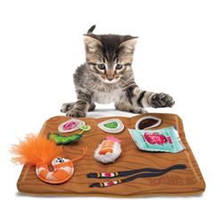 KONG Pull-A-Partz Sushi Cat Toy 1ea/One Size