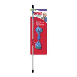 KONG Connects Switch Teaser Pinwheel Cat toy Blue/Purple 1ea/One Size - COPY