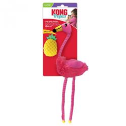 KONG Tropics Flamingo & Pinapple Cat Toy 1ea/2 Pc