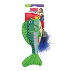 KONG Wrangler Angler Fish Cat Toy Assorted 1ea/One Size