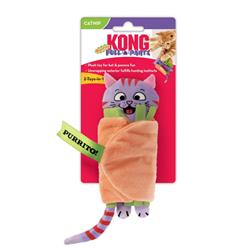 KONG Pull-A-Partz Purrito Cat Toy 1ea
