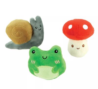 Coastal Li'l Pals 3 Pack Dog Toy Combo-Secret Garden