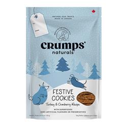 Crumps Dog 9.5oz. Festive Cookies Turkey Cranberry