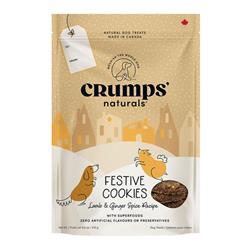 Crumps Dog 9.5oz. Festive Cookies Lamb Ginger