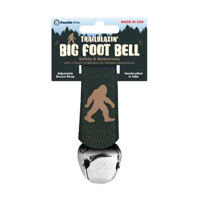 TrailBlazin' Bigfoot Collar Bells by Poochie-Pets Made in USA