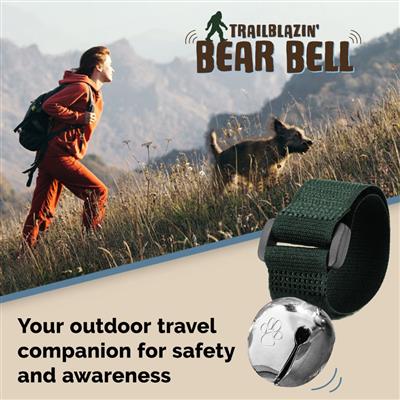 TrailBlazin' Bigfoot Collar Bells by Poochie-Pets Made in USA