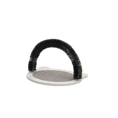 PetPals Nifty Cat Massager Grey 11 in