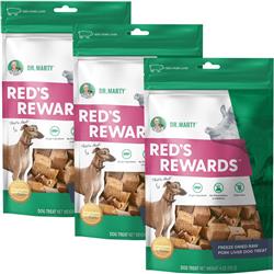 Dr. Marty Red's Rewards Freeze-Dried Pork Liver Dog Treats, 4oz