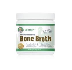 Dr. Marty Better Life Boosters Turkey Bone Broth with Shiitake Mushrooms for Dogs, 3.17oz