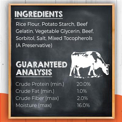 Canine Naturals Beef Chew - 7" Roll (5 Pk)