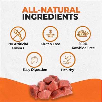 Canine Naturals Beef Chew - 7" Roll (5 Pk)