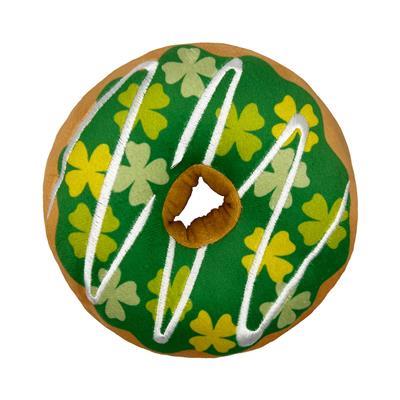 Shamrock Donut Dog Toy