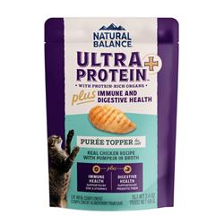 Natural Balance Pet Foods Ultra Protein Plus Immune & Digestive Cat Food Topper 24ea/2.4 oz