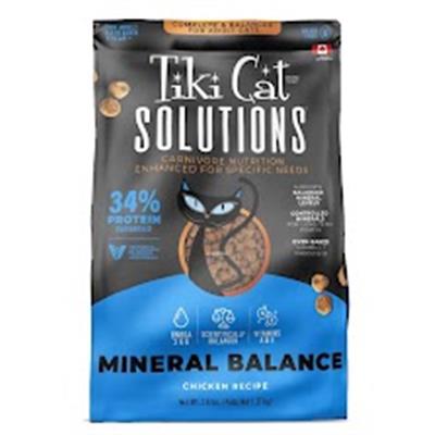 Tiki Pet Cat Solutions Mineral Balance Chicken 2.8Lb