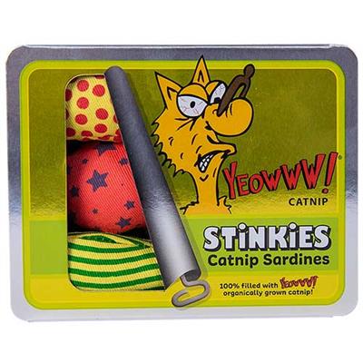 Yeowww! Catnip Stinkies Catnip Sardines Trio (6-pk)