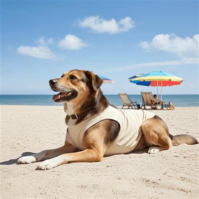 Sunblock Tank - Beige