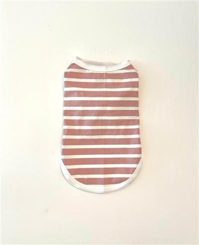 Striped Dog Tank - Sunset Stripes