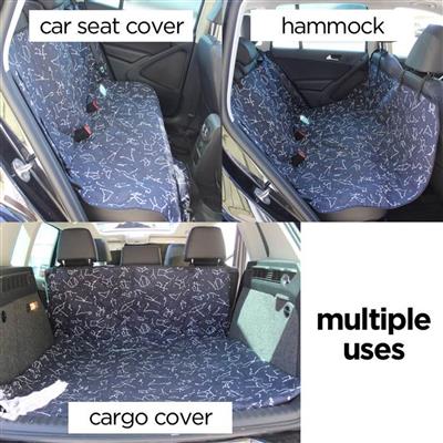 Molly Mutts Dog Cat Car Seat Cover Rocketman