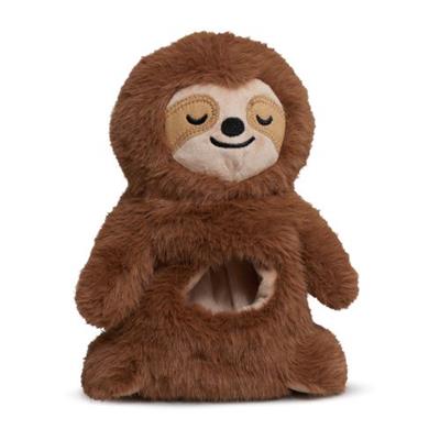 HuggleSnuffles™ Lazy Sloth & Squeaky Squirrel Enrichment Toy