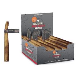 Canine Natural Beef & Bully Sticks Dog 10" 48Ct Display Box