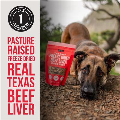 Freeze Dried Beef Liver - Bulk