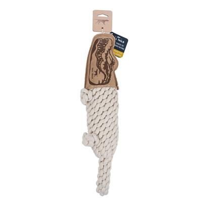 Tall Tails Natural Leather & Rope Crunch Crocodile - 20"