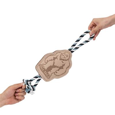 Tall Tails Natural Top Grain Leather Big Foot Tug - 16"