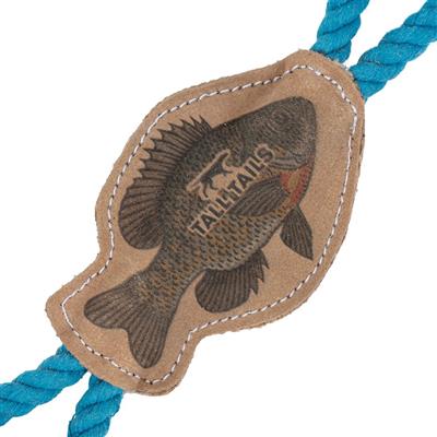 Tall Tails Natural Leather Color Fish Tug - 12"