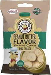 Exclusively Pet Sandwich Cremes Peanut Butter 8oz.