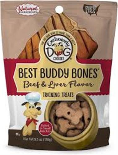 Exclusively Pet Best Buddy Bones Beef Liver 5.5oz.