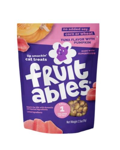 Fruitables Limited Ingredient Crunchy Cat Treats Tuna w/Pumpkin 1ea/2.5 oz